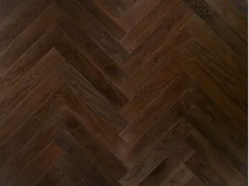 HERRINGBONE 90° FLOOR CA' DA PONTE - Walnut flooring by FOGLIE D'ORO - view 2